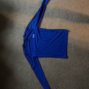 Under Armour Blue Long Sleeve Shirt